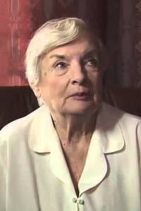 Maria Broniewska in Czarna suknia