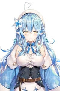 Yukihana Lamy in hololive Xmas AR LIVE 2023 - "Sweet Happy Holiday"