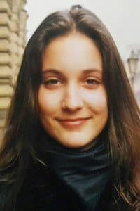 Kristina Jelínková in Anička s lískovými oříšky