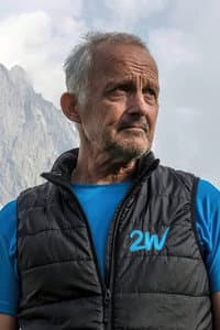 Marc Batard in Lyon Premier 8000, Au Gasherbrum II - 8035m