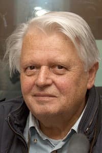 Hynek Bočan in Návštěvník Jindřich Polák