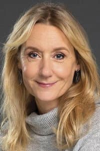 Anette Støvelbæk in Humørkort-stativ-sælgerens søn