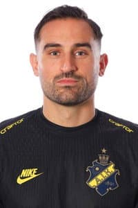 Sotirios Papagiannopoulos in Östersunds sjungande fotbollsspelare