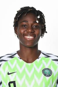 Asisat Oshoala in Heroes: The Story of the Fifa Women's World Cup