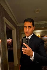 Youssef Askar in The Double