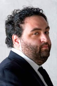 Nicola Nocella in Black Parthenope