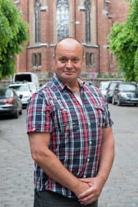 Jānis Jarāns in Pastkarte no Romas
