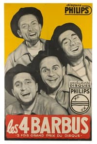 Les Quatre Barbus in Bonjour Paris