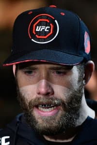 Mitch Clarke in UFC Fight Night 90: Dos Anjos vs. Alvarez
