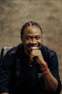 Adio Solanke in About a Boy and his muse