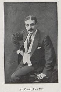 Raoul Praxy in La dame de Monsoreau