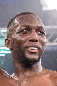 Abass Baraou in Harlem Eubank vs. Miguel Cesario Antin