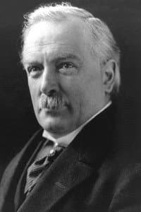 David Lloyd George in Le Baron et l'Empereur : Japon, la voie de la guerre