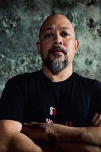 JL Burgos in Portraits of Mosquito Press