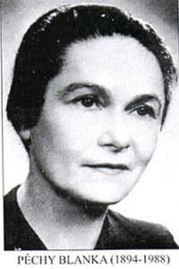 Blanka Péchy in A múmia közbeszól