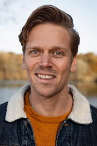 Michael de Roos in Spoorslag