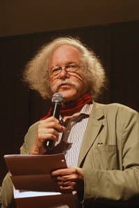 Ed Sanders in Izzy Young: Talking Folklore Center