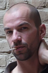 Romain Nort in Hole Stretcher