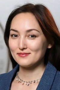 Nargiza Mamatkulova in Kara, Kyzyl, Sary
