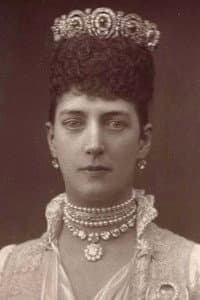 Queen Alexandra in Engelska konungaparets besök i Stockholm