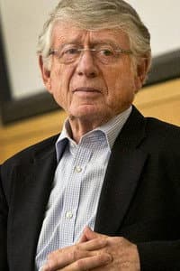 Ted Koppel in Hesburgh