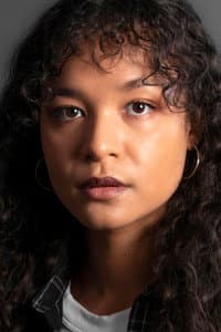 Michika McClinton in Across the blue line