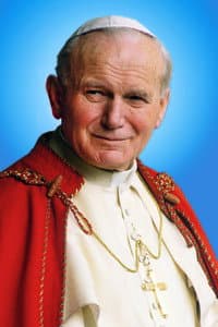 Pope John Paul II in El Misterio del Padre Pío