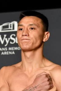 Qileng Aori in UFC Fight Night 286: Nurmagomedov vs. Song