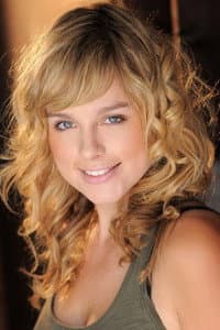 Erica Rhodes in White Lace & Button Eyes