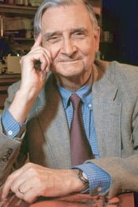 E.O. Wilson in E.O. Wilson – Of Ants and Men