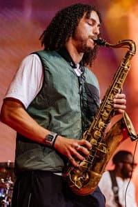 James Mollison in Ezra Collective Ground Control