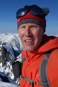 Lowell Skoog in Goldenhorn Pinnacle