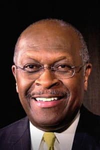 Herman Cain in Janeane from Des Moines