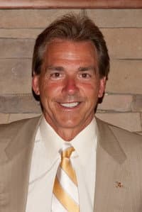 Nick Saban in Tua