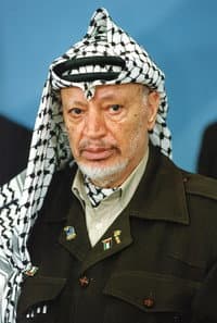 Yasser Arafat in L'addio a Enrico Berlinguer