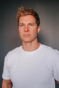 Adam Burke in Wet Paper Bag