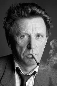Jean-Marie Straub in Morceaux de conversations avec Jean-Luc Godard