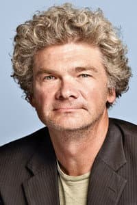 Simon Farnaby in Trafalgar Square