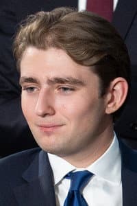 Barron Trump in Melania