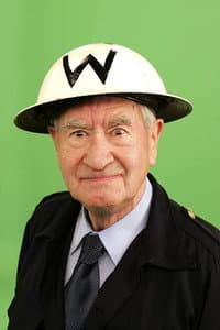 Bill Pertwee in Don't Panic: The Dad's Army Story