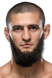 Khamzat Chimaev in UFC 273: Volkanovski vs. The Korean Zombie