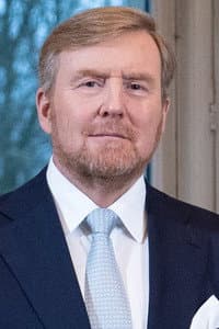 King Willem-Alexander of the Netherlands in Nazaten