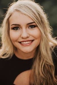 Alyssa Paige in The Girl Who Wore Yellow Lace