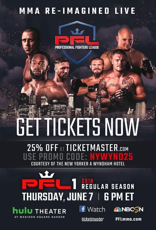 PFL 2018 #1: Regular Season - Harrison vs. Tursyn (2018) poster