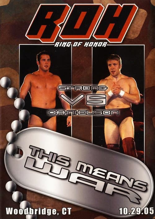 ROH: This Means War (2005) poster