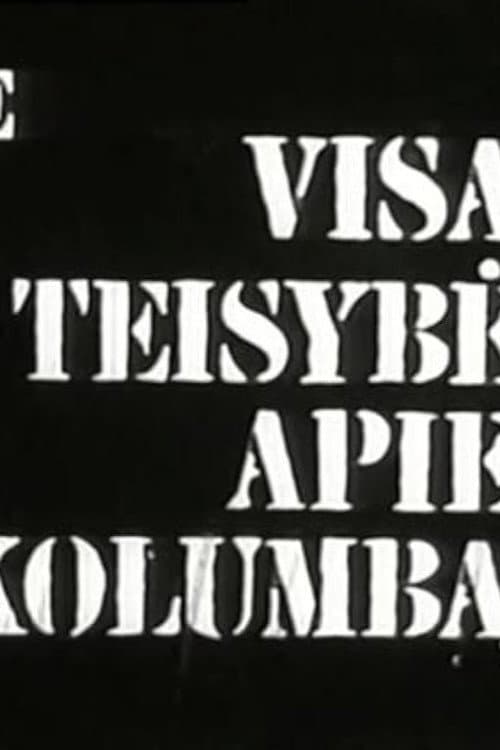 Visa teisybė apie Kolumbą (1970) poster
