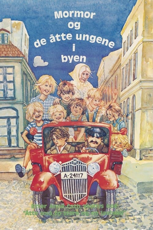 Mormor og de åtte ungene i byen (1977) poster