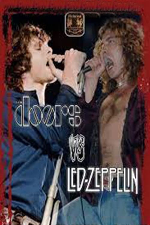 The Doors vs Led Zeppelin (1973) poster