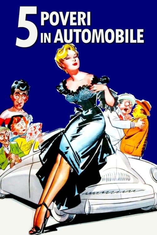 5 poveri in automobile (1952) poster