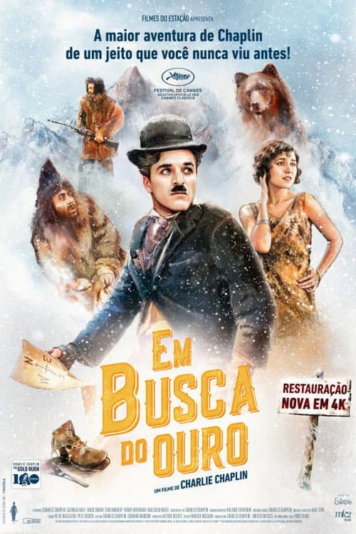 Em busca do ouro (1965) poster